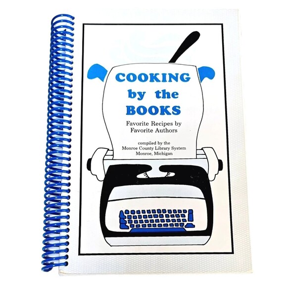 Cooking By The Books Favorite Recipes By Iconic Authors 1990 Rare HTF EUC - Picture 1 of 9